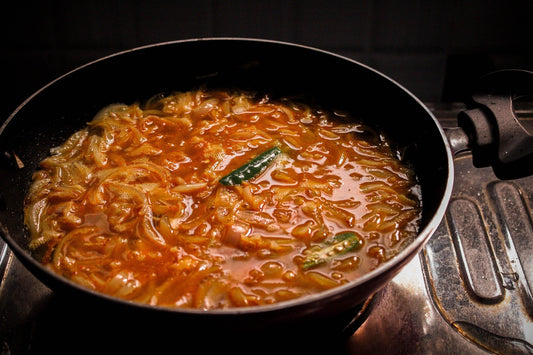 rajma masala in a kadhai