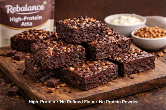 Protein Brownies (No Refined Flour, No Protein Powder)