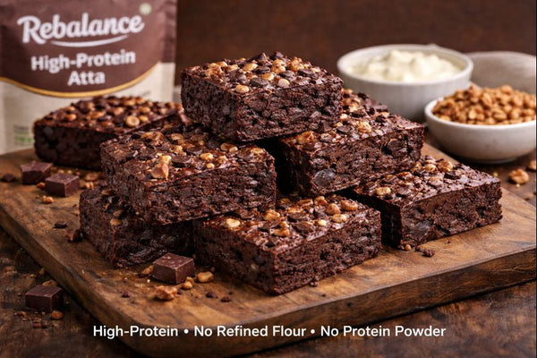 Protein Brownies (No Refined Flour, No Protein Powder)