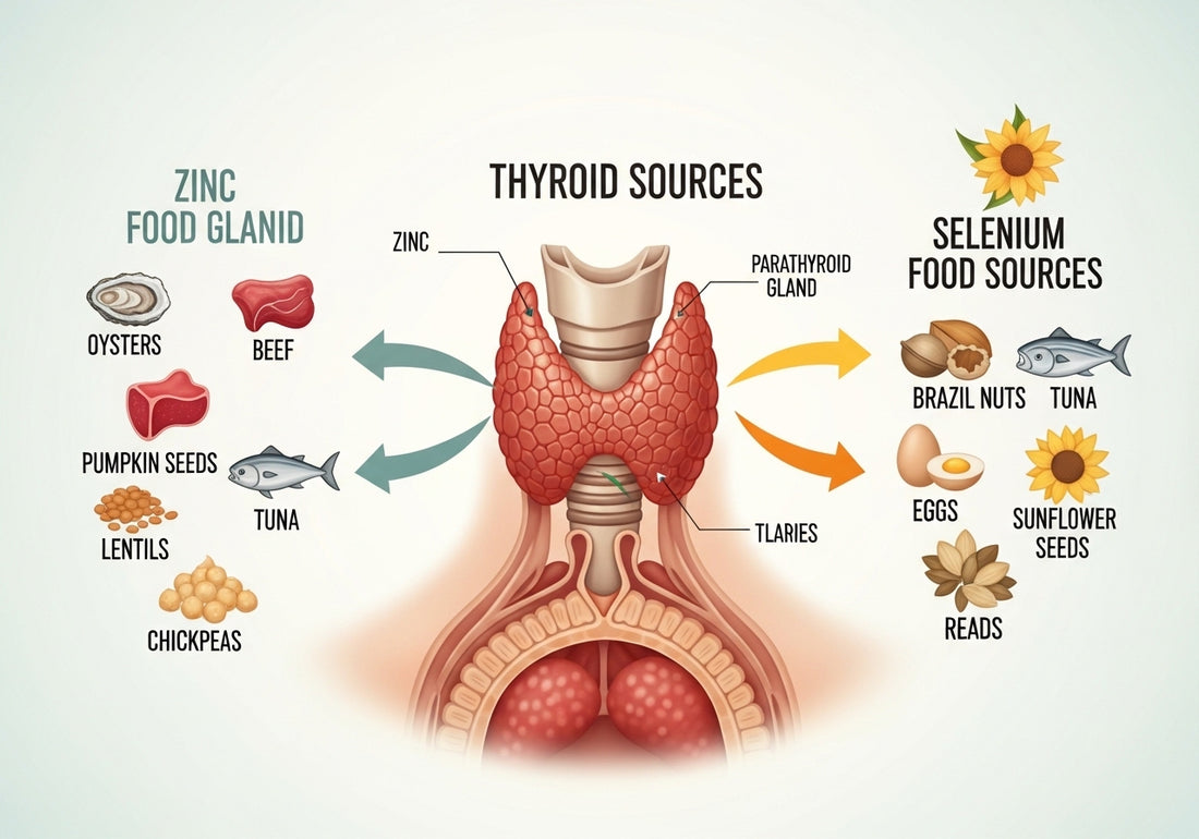 Zinc and thyroid function: plant-based sources for Indians