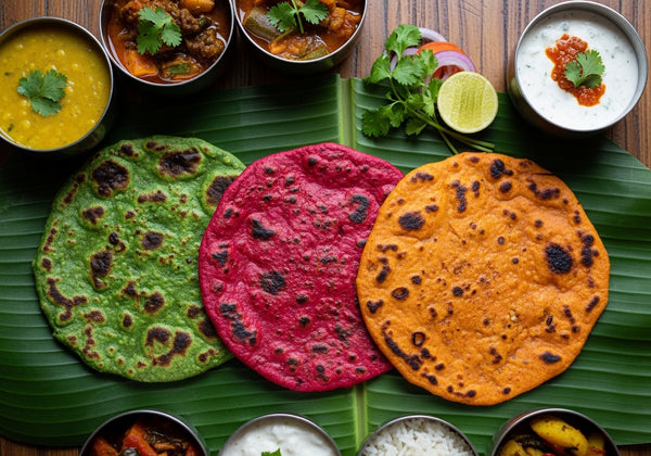 Spinach multigrain roti: iron-boosting palak chapati recipe