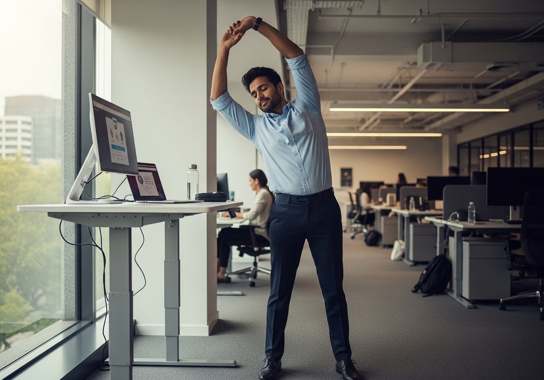 Desk job fitness: high protein eating for sedentary Indians