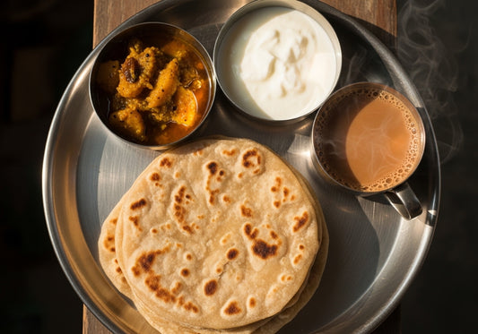 Healthy thepla recipe for lunchbox and travel