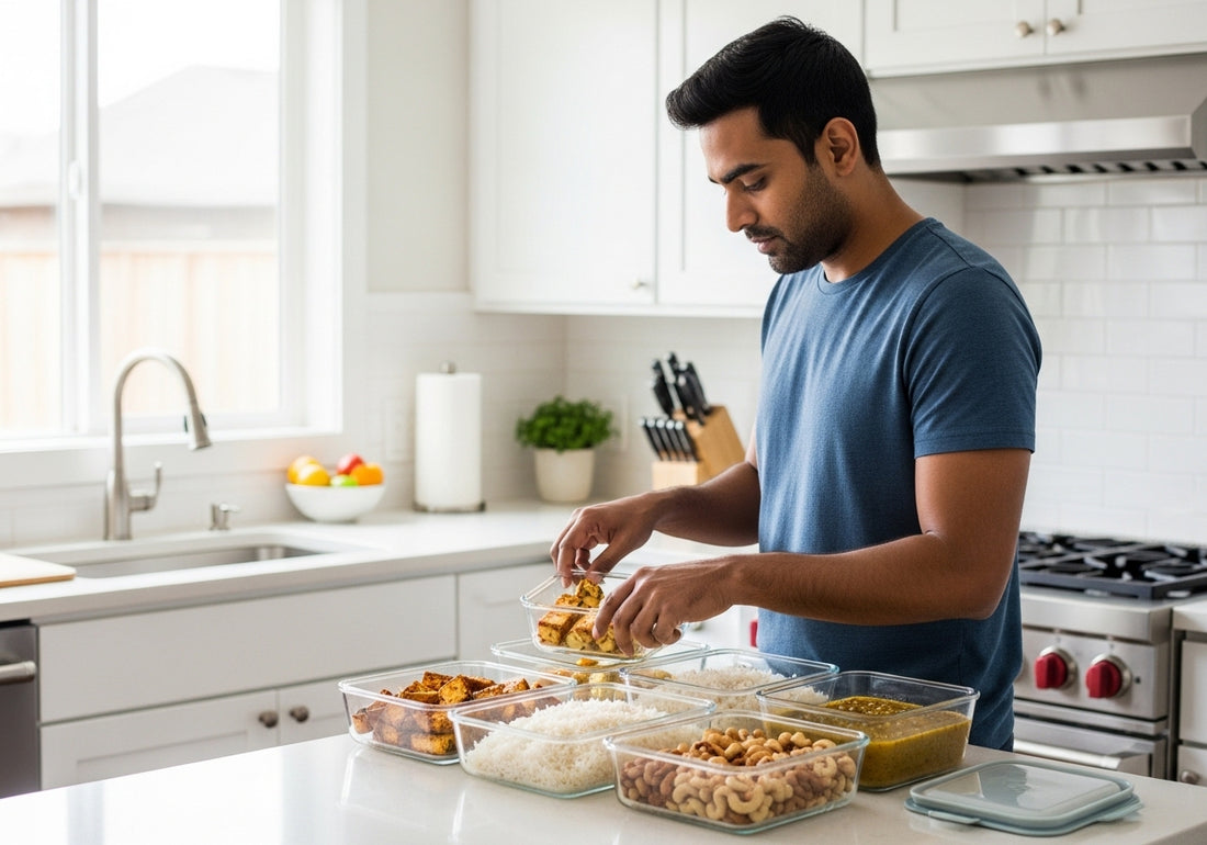 Weight gain diet plan for vegetarian men: a complete Indian guide