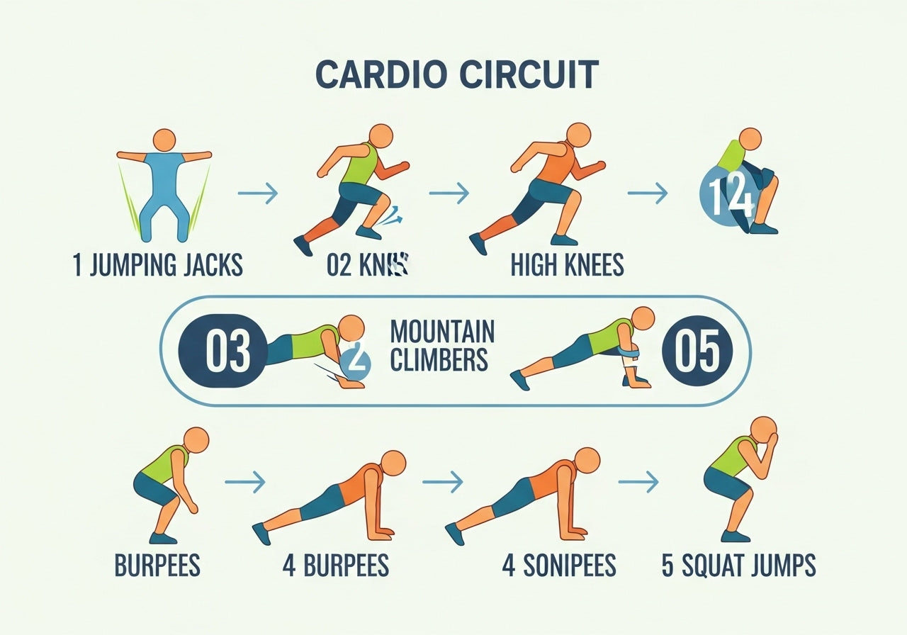 Best cardio exercises you can do at home (no equipment) | 2026 guide ...
