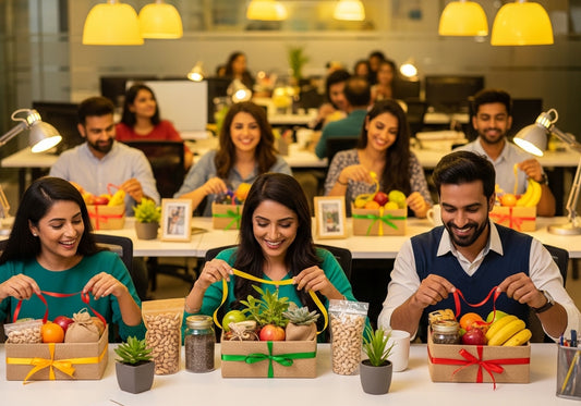 Healthy Diwali gift hampers for employees: nutrition-first options