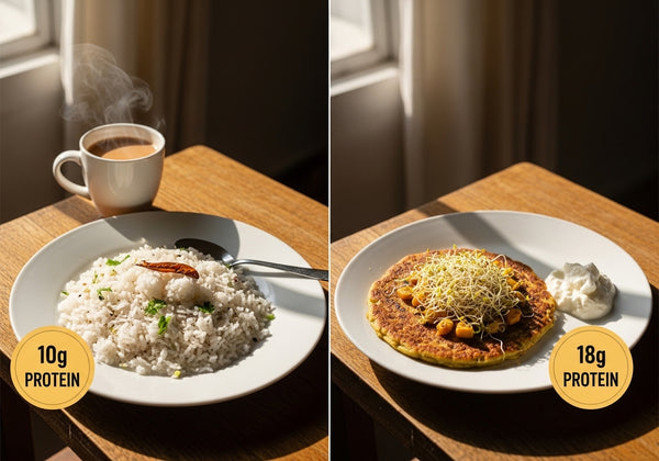 Protein-rich Indian diet chart for every meal