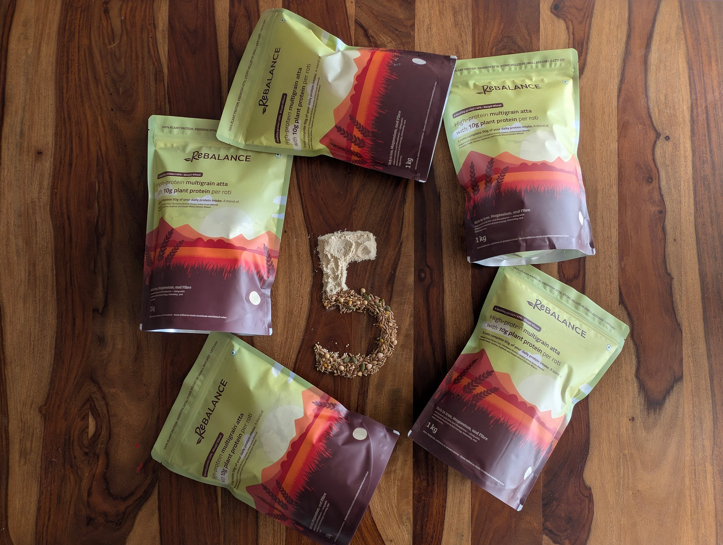 Rebalance High Protein Multigrain atta - 5 kgs