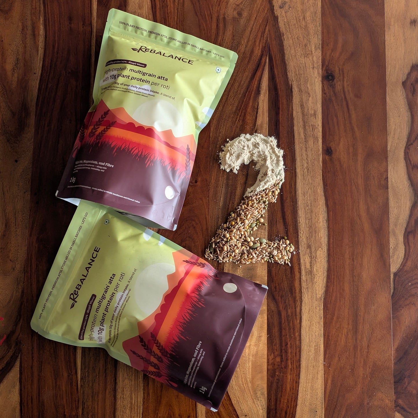 Rebalance High Protein Multigrain atta - 2 kgs